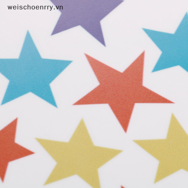 Sticker Dán Tường Họa Tiết Ngôi Sao Mưa Dễ Thương Bắt Mắt