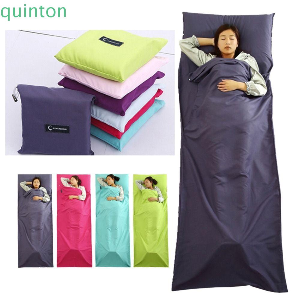 Túi Ngủ Bằng Polyester Siêu Nhẹ Kích Thước 75 * 210cm Tiện Dụng Mang Theo Du Lịch Cắm Trại