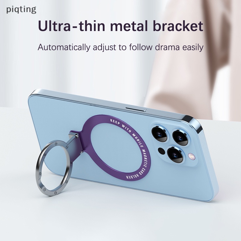 Piqt Nhẫn Giá Đỡ Điện Thoại Xoay Được Tương Thích Với EN