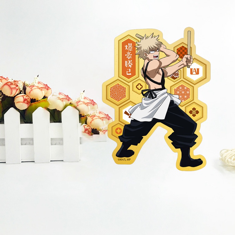 Mô Hình Đứng Bằng Acrylic Hình Anime My Hero Academia Trang Trí Bàn Làm Việc