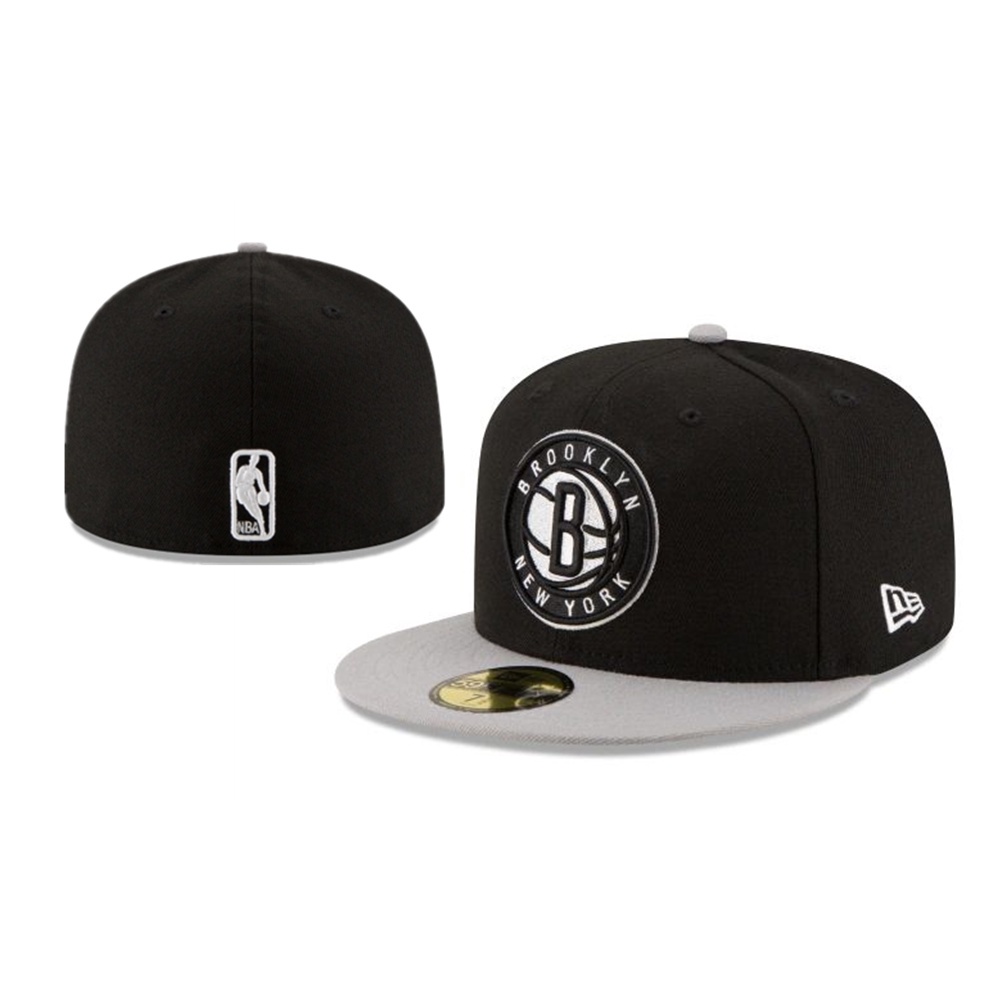 Mũ Lưỡi Trai Thêu Chữ nba brooklyn 59fifty Chất Lượng Cao