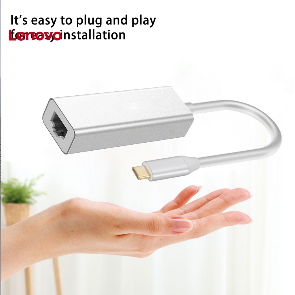 Bộ Chuyển Đổi Mạng Hoa Hướng Dương Tốc Độ Cao Tương Thích Với Gigabit Ethernet Trình Điều Khiển Dữ Liệu Type-C Sang RJ45 Ethernet