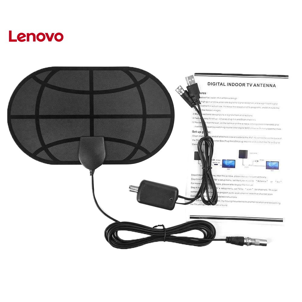 Ăng Ten TV Trong Nhà Khuếch Đại Tín Hiệu Kỹ Thuật Số HDTV Phạm Vi 980 Dặm 4