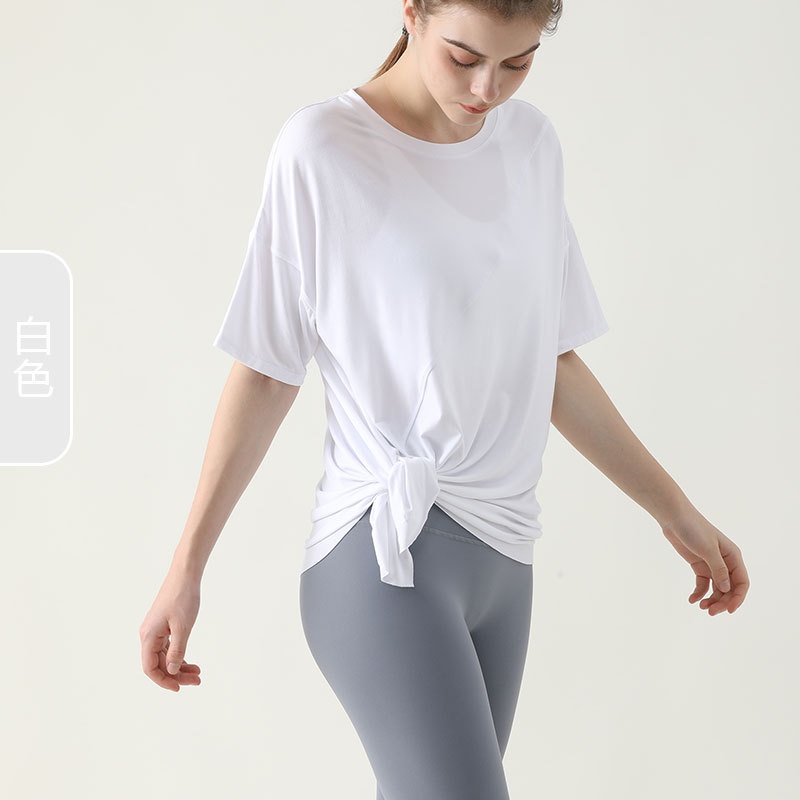 Áo Thun Thể Thao Tay Ngắn 2 Cách Mang Thời Trang Năng Động