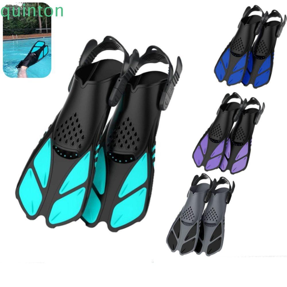 1 Cặp Chân Vịt Bơi Lặn Chống Trượt Hai Kênh Thoát Nước Có Khóa Điều Chỉnh Được