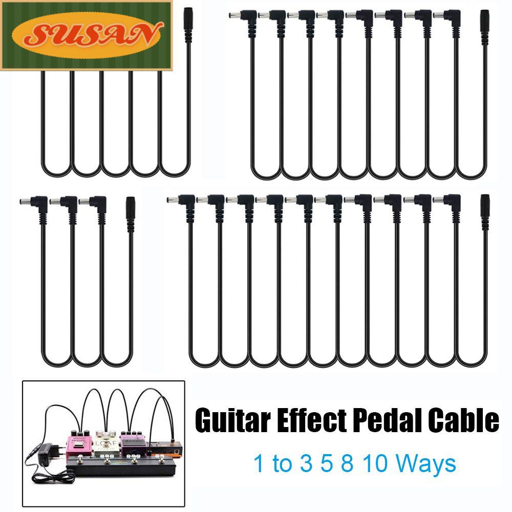 SUSANS Dây Xích Nối Phơ Đàn Guitar 9V DC 1 Đến 3 5 8 10 Cách