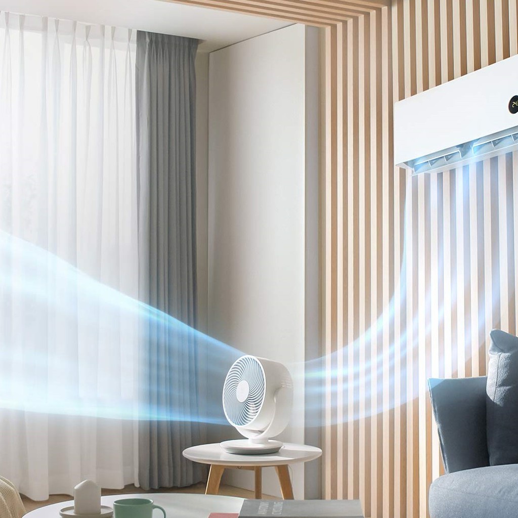 Quạt lưu thông không khí thông minh Xiaomi DC inverter ZLXHS01ZM kết nối wifi app Mihome chính hãng - Minh Tín Shop