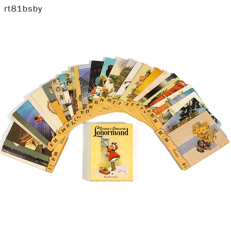 Bộ Thẻ Bài Tarot In Hình Lenormand Oracle