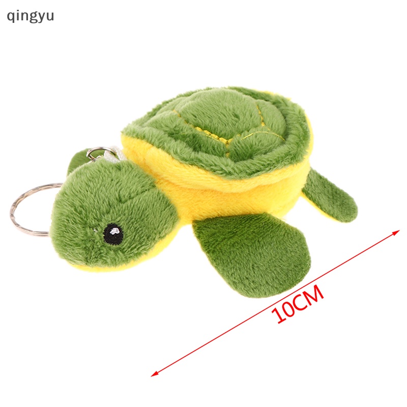 Rùa Nhồi Bông Mềm Mại 10CM Treo Móc Khóa Trang Trí Túi Xách / Quà Tặng Cho Bé