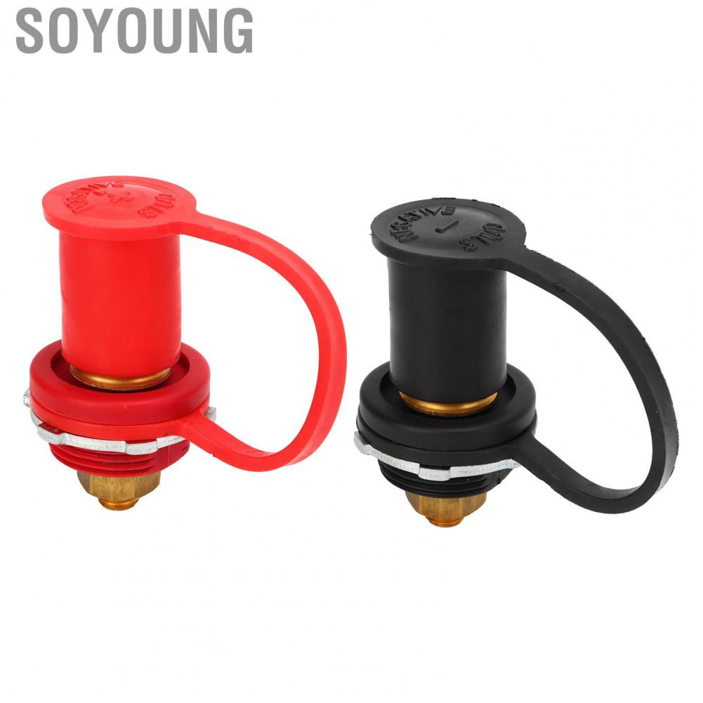 Soyoung Post Color Coded Terminal Stud Rustproof 3/8 in Stable for Cars Boats