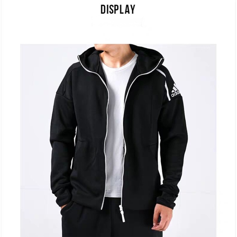 Áo Khoác Adidas 100% Chính Hãng Tay Dài Dáng Rộng Thoải Mái