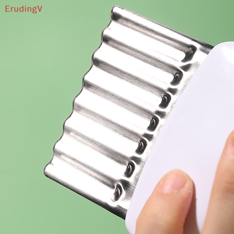 Dụng Cụ Cắt Khoai Tây Lượn Sóng Bằng Thép Không Gỉ