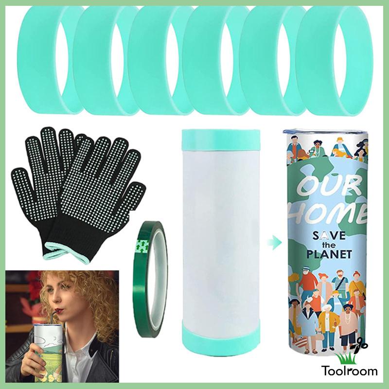 Set 6 Dây Đeo Tay Silicone Chịu Nhiệt Tiện Dụng