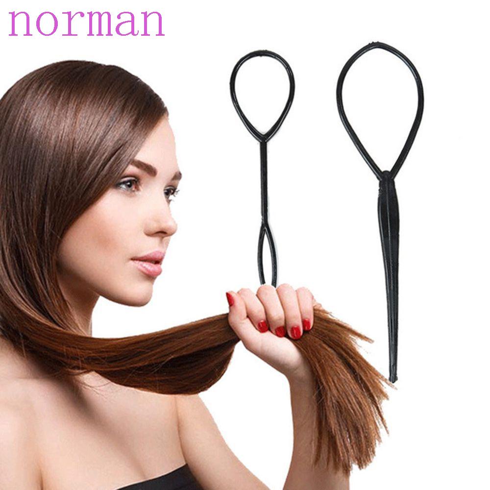 NORMAN Dụng Cụ Tạo Kiểu Tóc Đuôi Ngựa Thời Trang Cho Salon