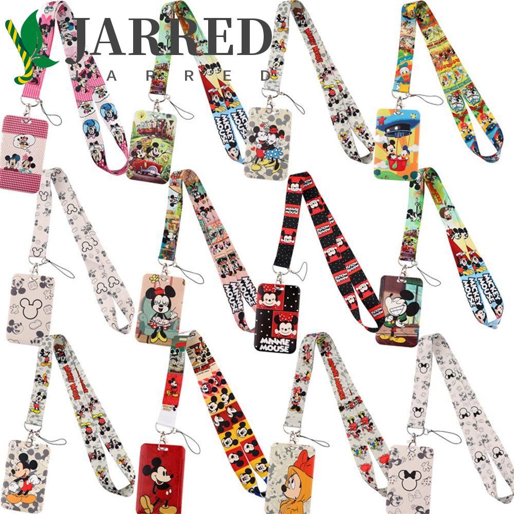 JARRED Móc Khóa Hình Chuột Mickey / Minnie Dễ Thương