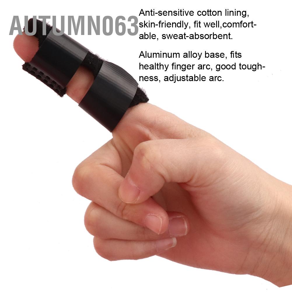 Autumn063 Nẹp ngón tay Sửa chữa Tay áo Cố định Đai để duỗi thẳng Bị gãy Uốn cong Trẻ em Phụ nữ Sử dụng