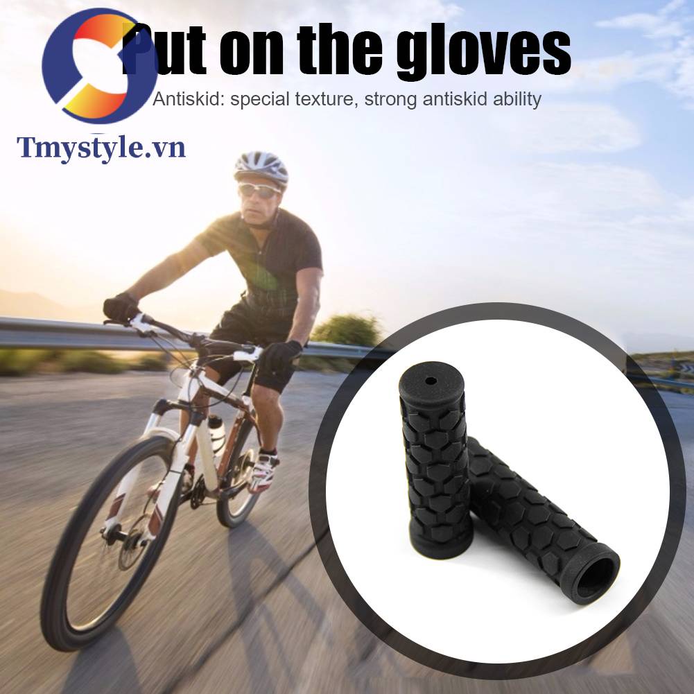 Bộ 2 Vỏ Bọc Tay Lái Xe Đạp Leo Núi Bằng Nhựa Chống Trượt