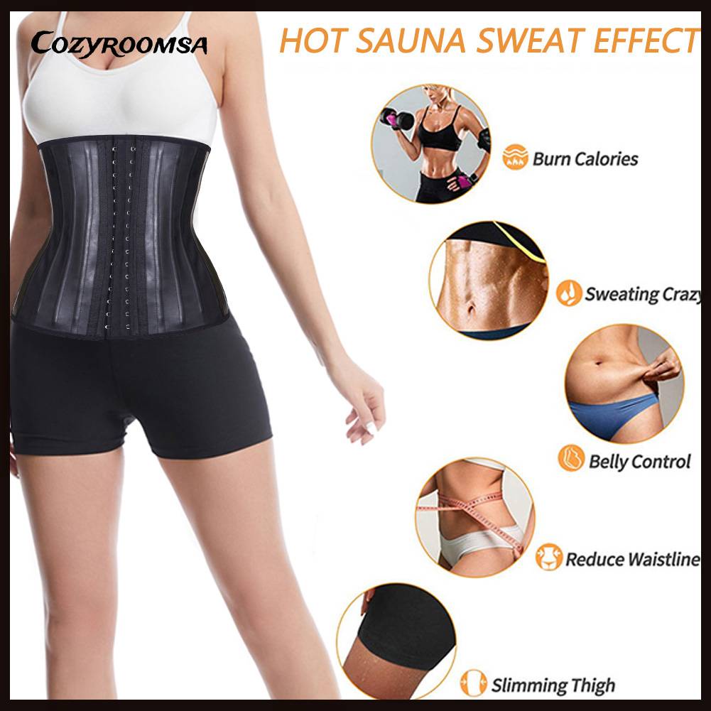 Đai Quấn Bụng 25 Xương Thép Mặt Nhám Thoáng Khí Tạo Dáng Eo Thon Cho Nữ Dự Tiệc