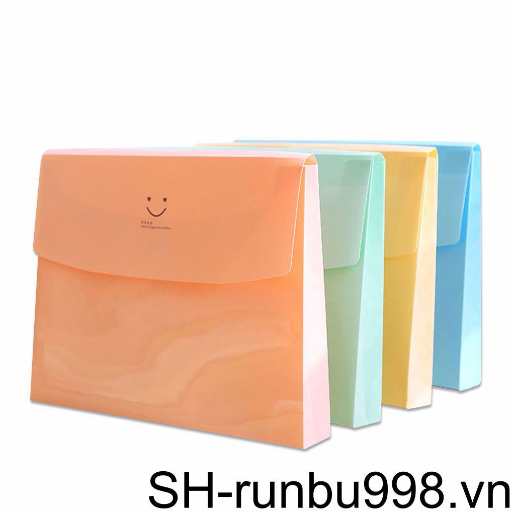 Túi Đựng Tài Liệu Khổ a4 Bằng Nhựa Có Thể Tái Sử Dụng Kèm Giá Đỡ Tiện Lợi