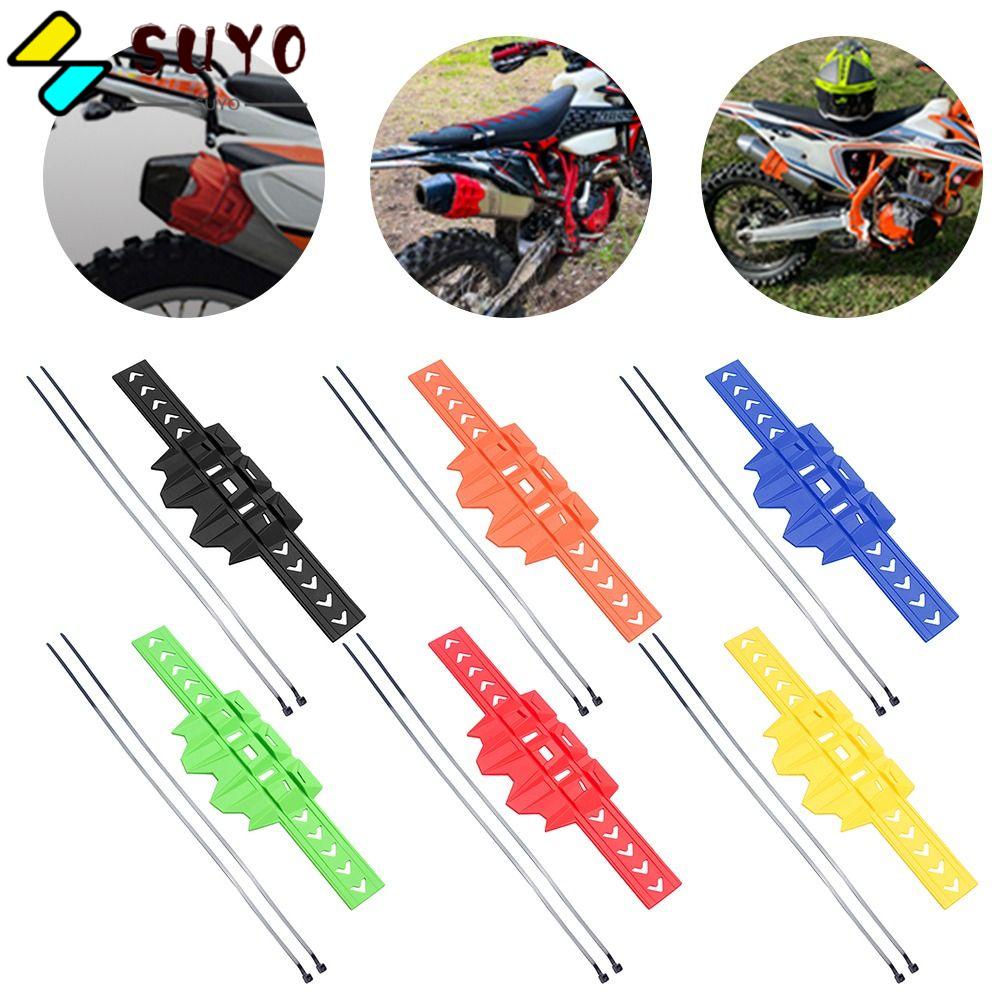 SUYO Ốp Bảo Vệ Ống Pô Xe Máy Chống Va Chạm Tiện Dụng