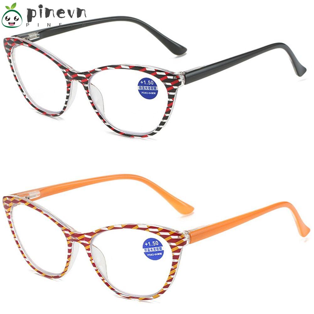 PINEVN Kính Đọc Sách Gọng Siêu Nhẹ Chống Ánh Sáng Xanh Thoải Mái Phong Cách Cổ Điển Cho Nam Và Nữ