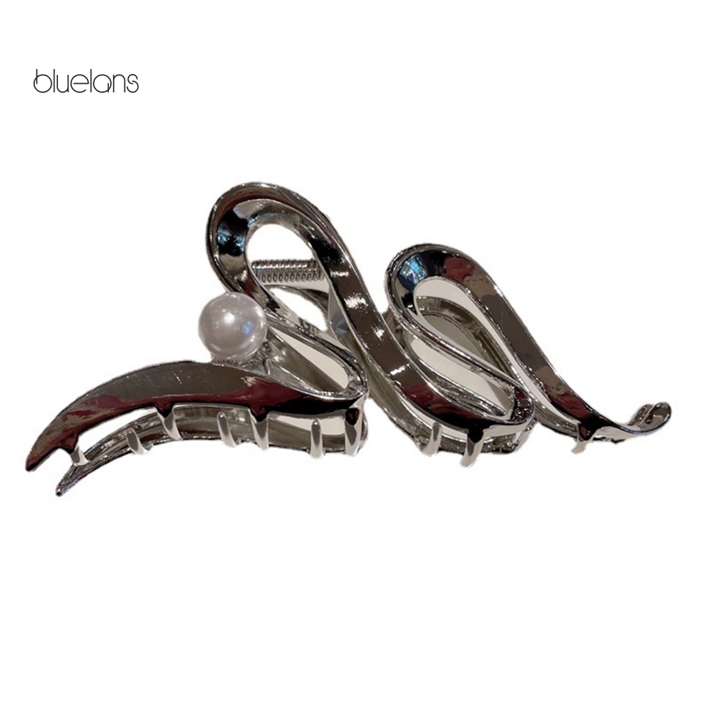 Bluelans Kẹp Tóc Càng Cua / Ngôi Sao / Nơ Bằng Kim Loại Kiểu Gợn Sóng Hình Học