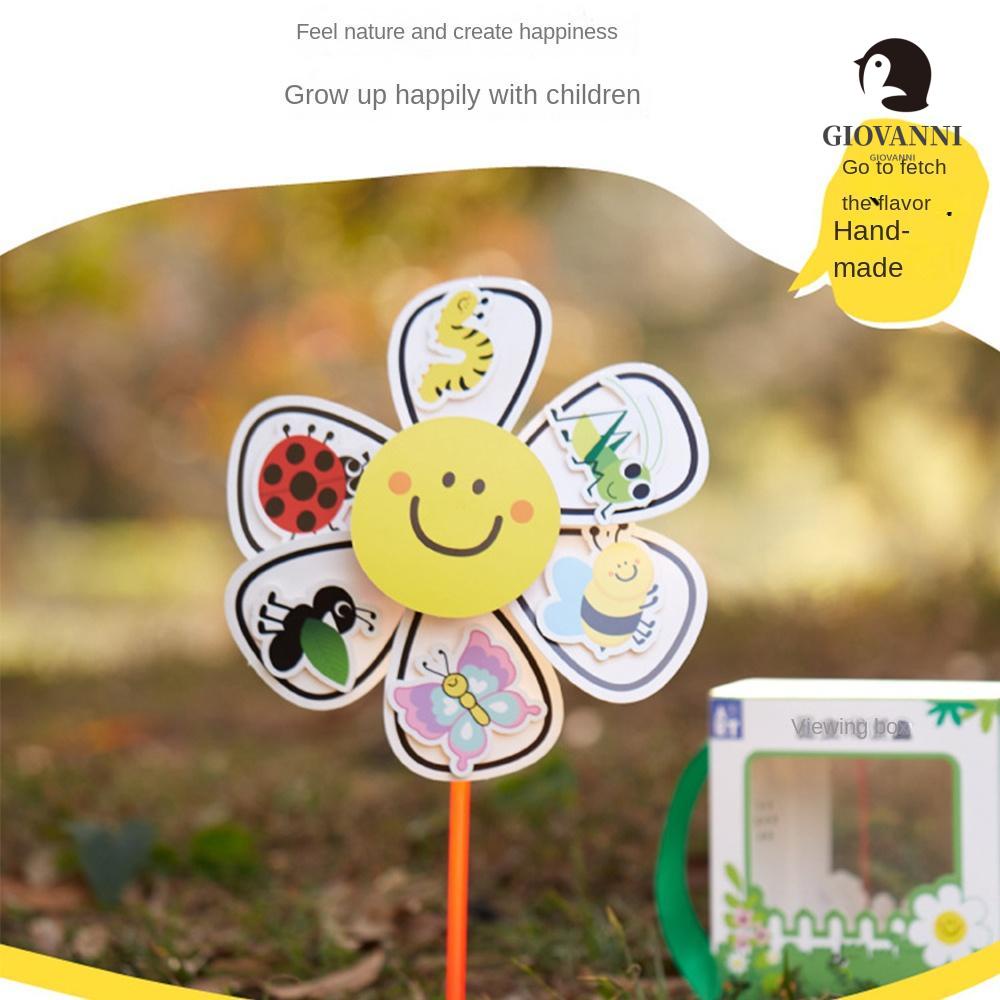 GIOVANNI Đồ Chơi Cối Xay Gió Bằng Nhựa DIY Dành Cho Trẻ Mẫu Giáo