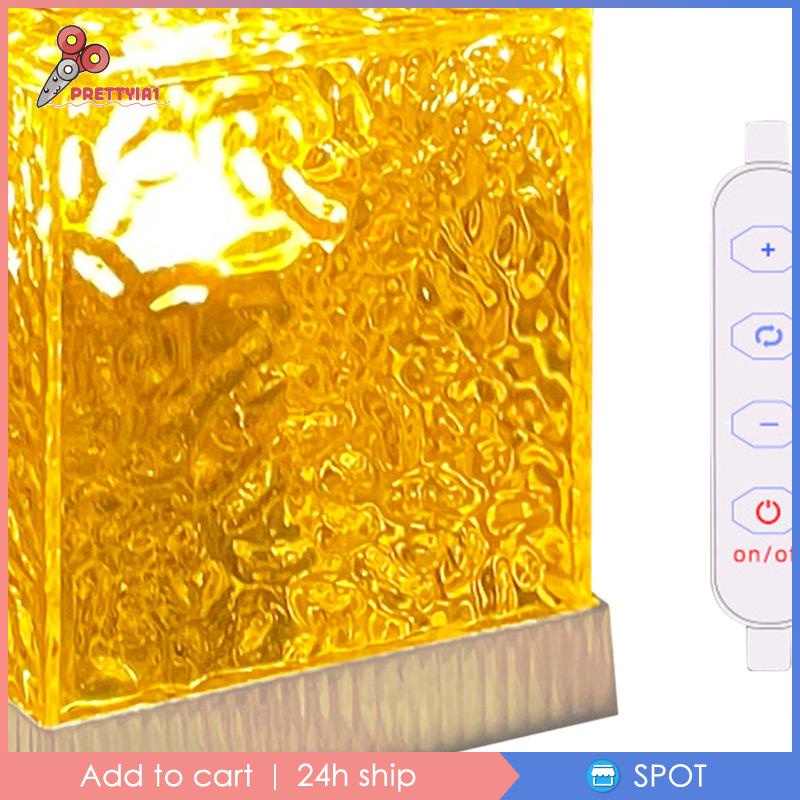 Đèn Ngủ Để Bàn Bằng Acrylic Thay Đổi Màu Sắc Độc Đáo