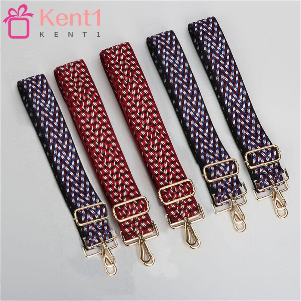 KENT1 Dây Đeo Túi Xách Thay Thế Bằng Nylon Nhiều Màu Sắc Có Thể Điều Chỉnh