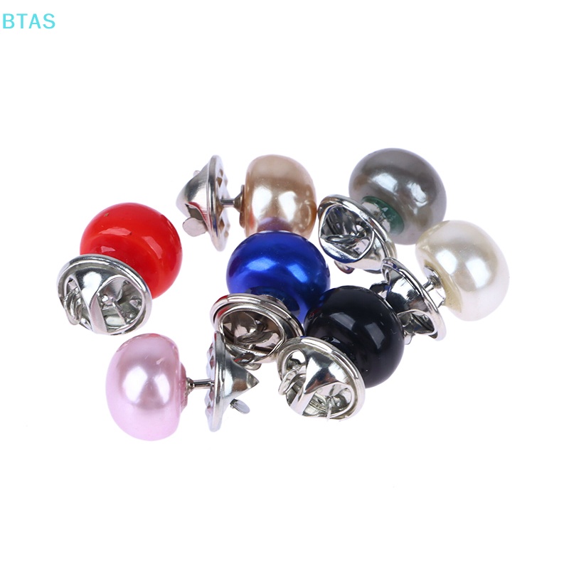 Set 6 Ghim Cài Áo Đính Ngọc Trai Nhân Tạo Thời Trang