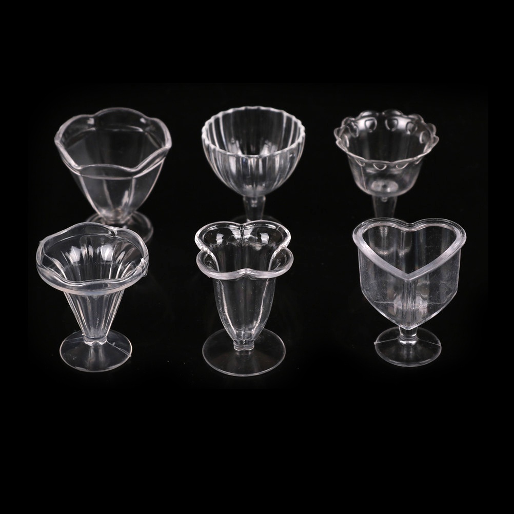 Set 6 Ly Kem Đồ Chơi Búp Bê Đáng Yêu