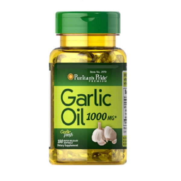 Viên uống tinh dầu tỏi không mùi Healthy Care puritan's pride garlic oil 1000mg hộp 100 viên Extate Official Mall