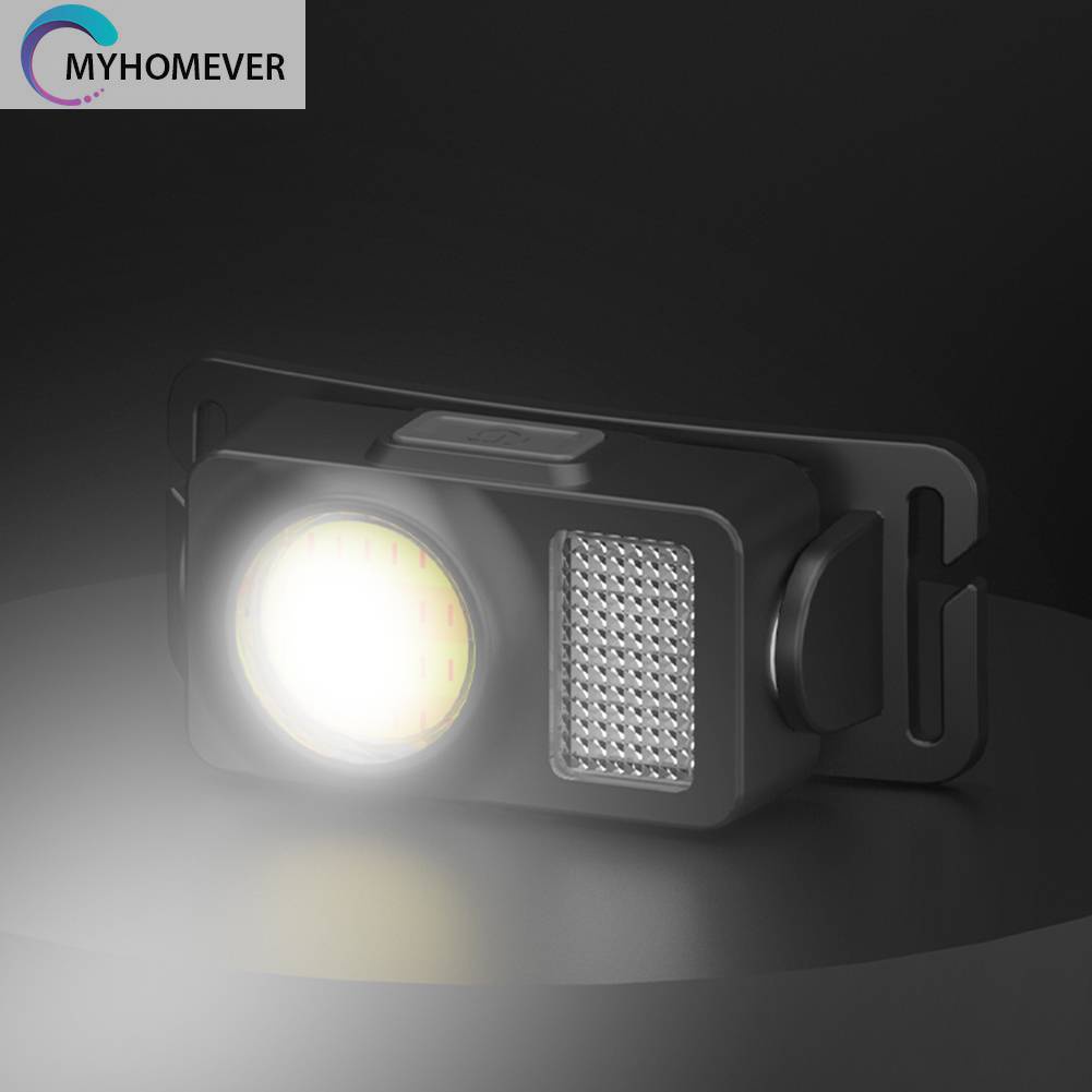 Đèn LED COB Đeo Trán IPX4 Cổng Sạc USB Dùng Khi Đi Cắm Trại