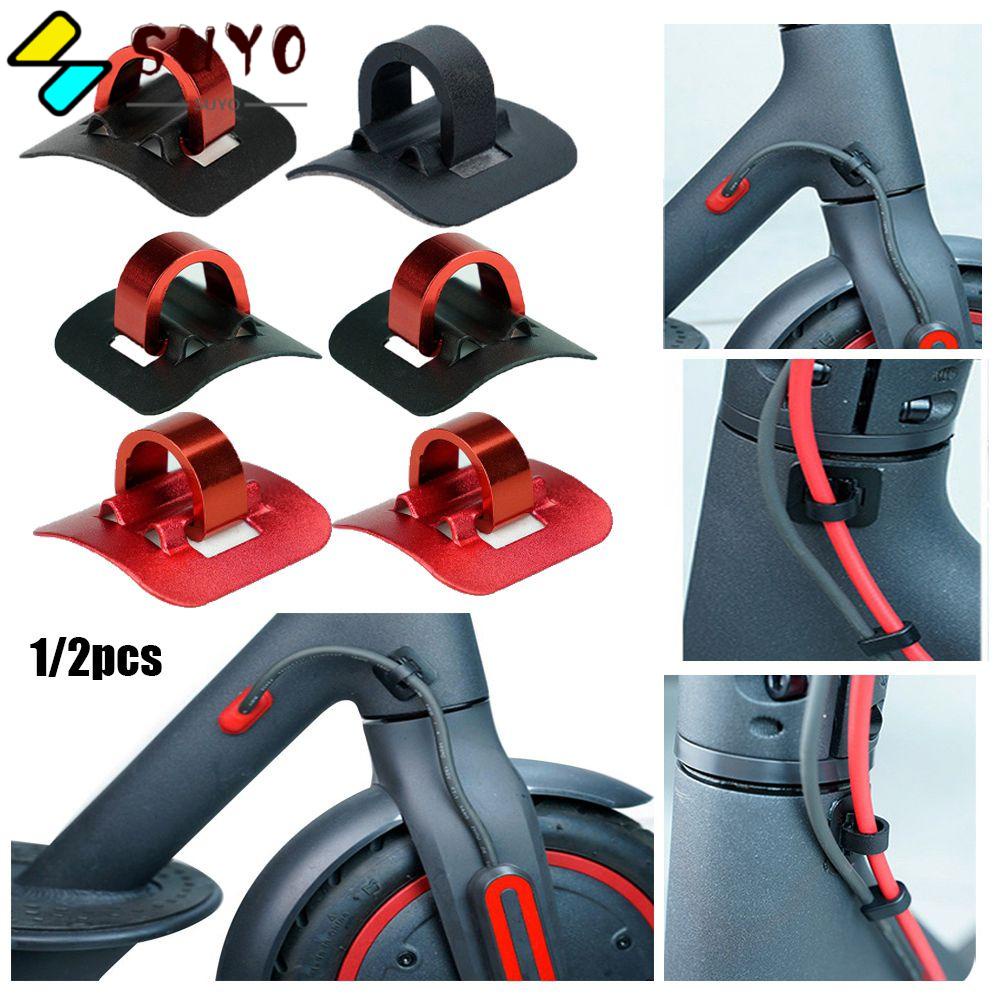 SUYO Set 1 / 2 Khóa Cài Dây Cáp 3 Màu Cho Ván Trượt Xiaomi / Mijia M365 &amp; PRO