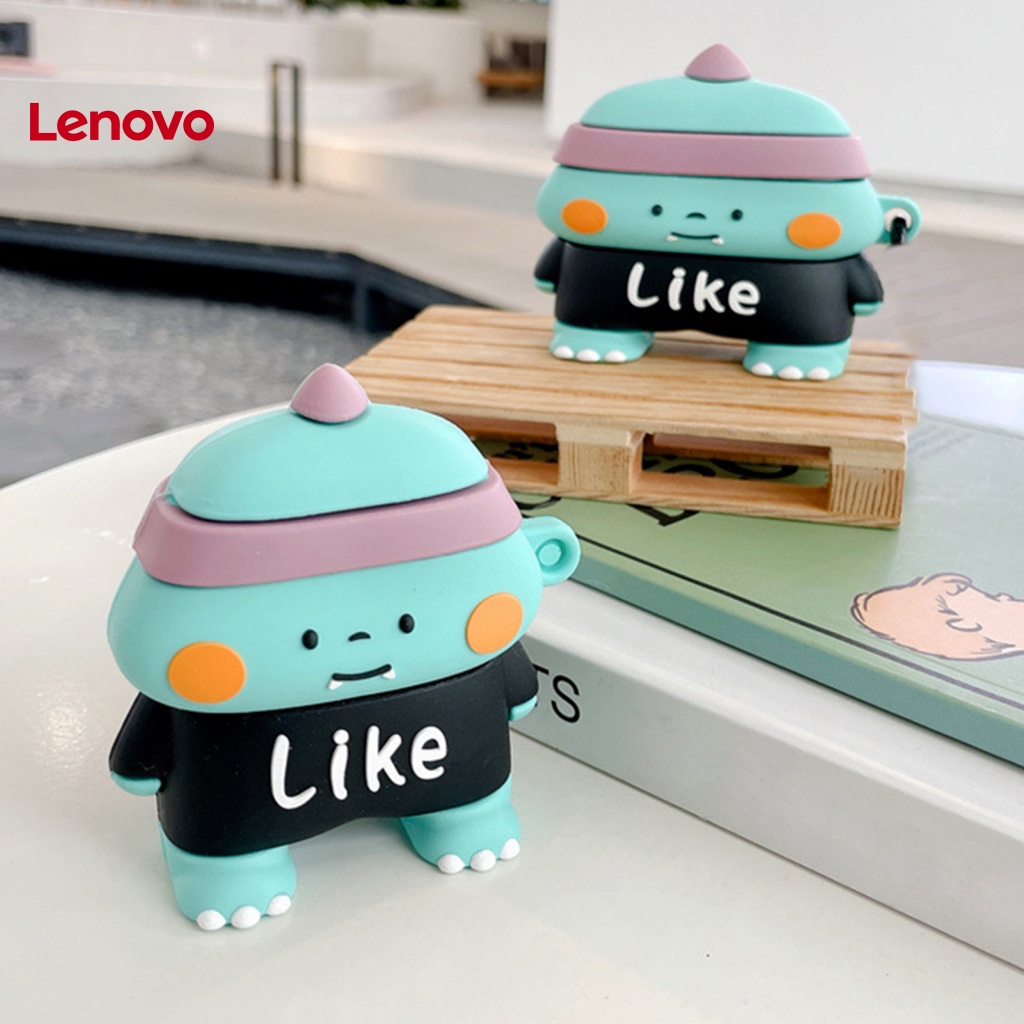 Vỏ Bảo Vệ Hộp Sạc Tai Nghe AirPods1 / 2 Bằng Silicon Mềm Hình Khủng Long / Hoa Hướng Dương Chống Va Đ