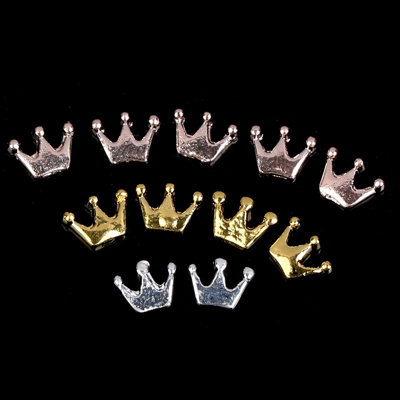 Phụ Kiện Đính Trang Trí Móng Tay 3D Bằng Hợp Kim Thời Trang