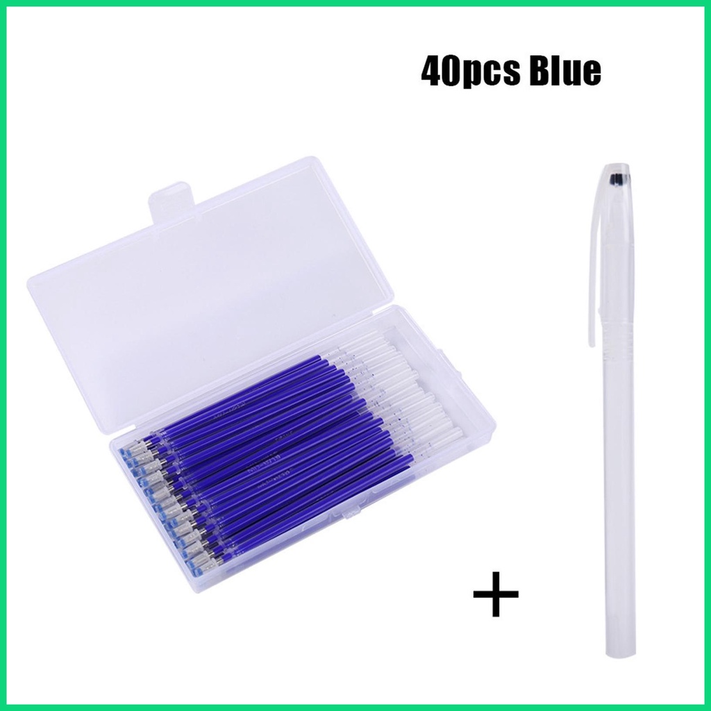 Set 40 Ruột Bút Chì Vải Chịu Nhiệt Cho Máy May jiwvn