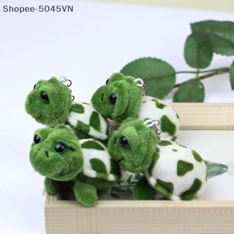 Móc Khóa Hình Rùa Biển Nhồi Bông Mini Dễ Thương