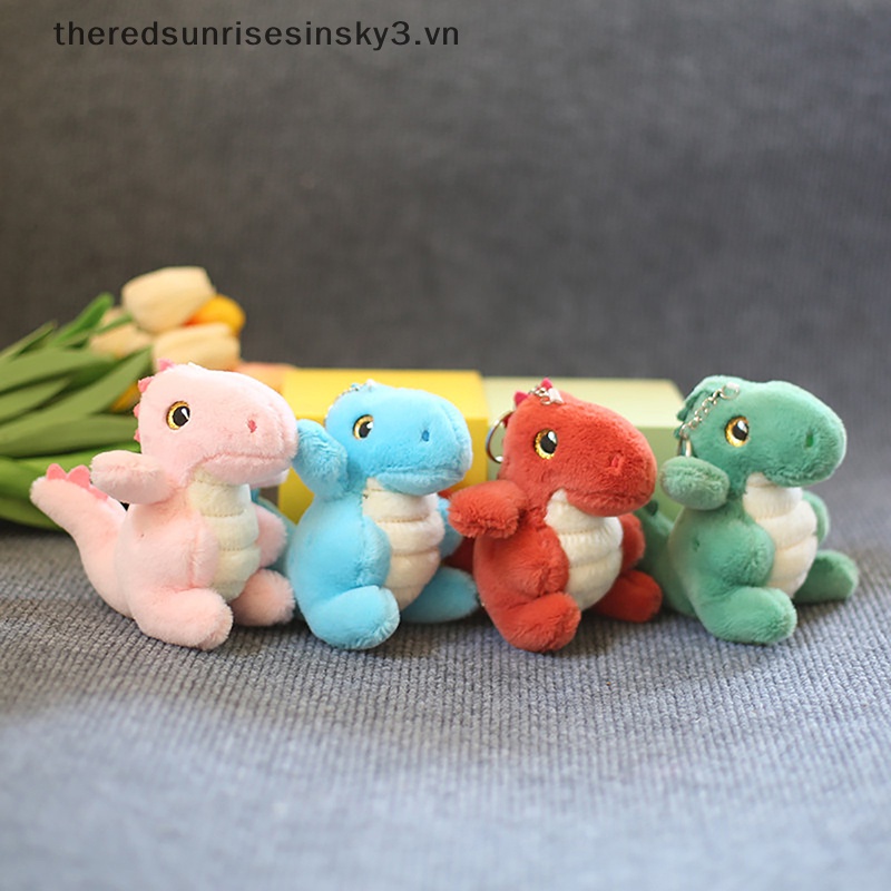 1 Móc Khóa Hình Khủng Long Nhồi Bông Dễ Thương
