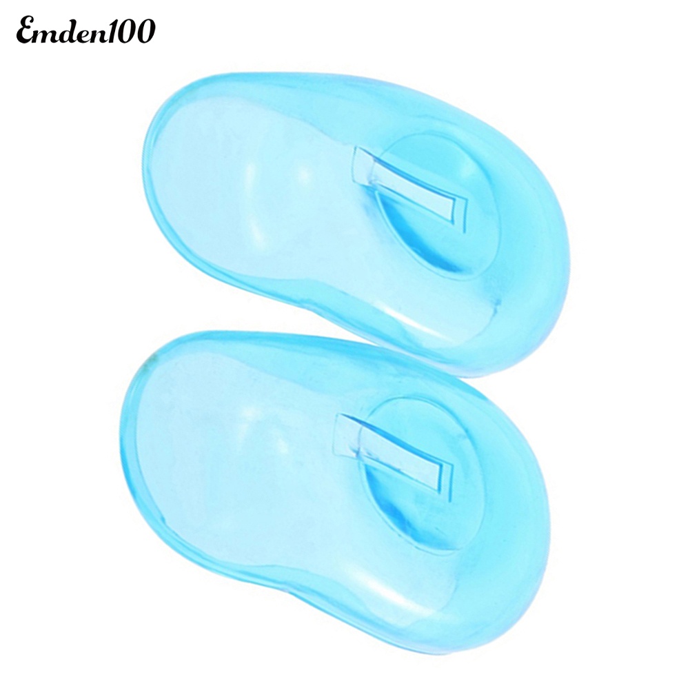 Bộ 2 Vỏ Silicone Bọc Bảo Vệ Tai Khi Nhuộm Tóc Tại Nhà / Salon