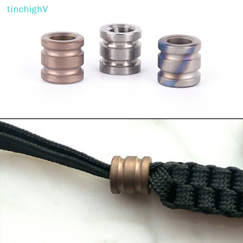1 Chuỗi Hạt Hợp Kim Titan Dùng Đeo Tay / Đèn Pin / Vòng Tay / Dây Paracord