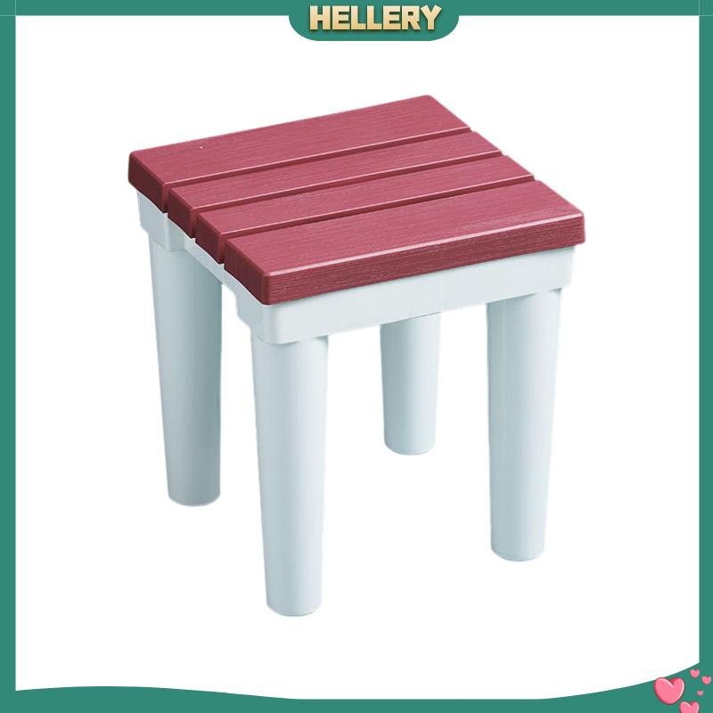 Ghế Đẩu Di Động 10Inch Thay Đổi Chiều Cao Đa Năng Không Trơn Ổn Định Cho Phòng Tắm