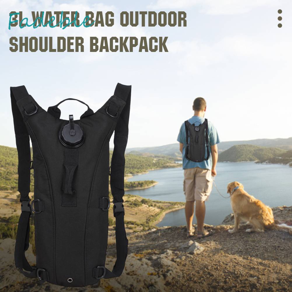 Bình Đựng Nước 3L Bằng Nylon Thoáng Khí Gọn Nhẹ Cho Xe Đạp Leo Núi