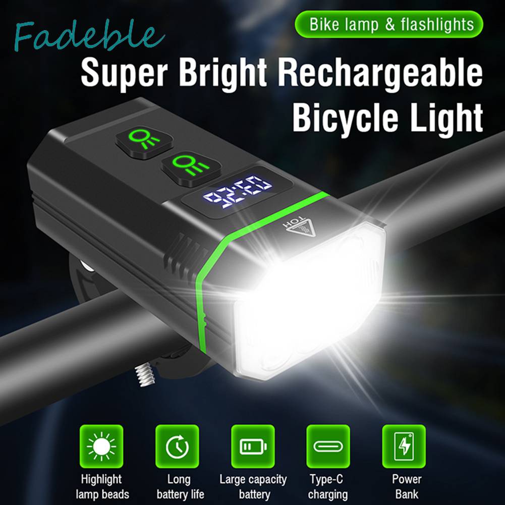 Đèn Pha 10LED 3000LM Cho Xe Đạp