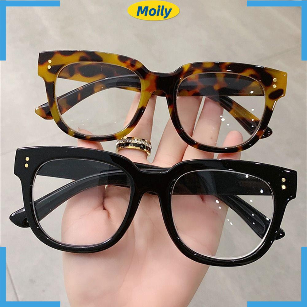 MOILYVN Kính Mát Gọng Vuông Chống Tia UV Màu Sắc Đơn Giản Cho Nam