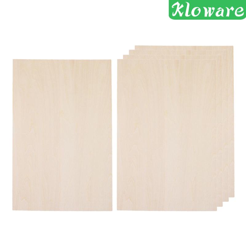 Bộ 10 Tấm Gỗ Đàn Hương Mỏng Dùng Làm Mô Hình Máy Bay Mini DIY