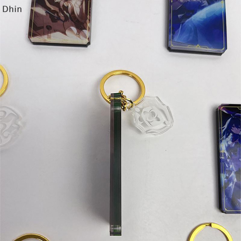 Móc Khóa Acrylic Dày Dặn Họa Tiết Hoạt Hình Sáng Tạo Cho Bé