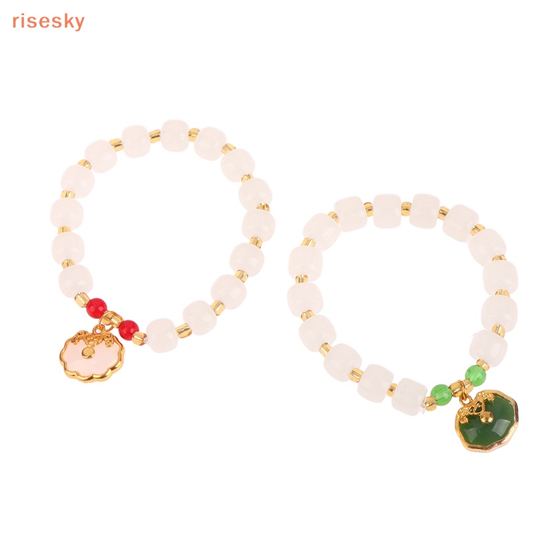 Vòng Tay Chuỗi Hạt Ngọc Bích Nhân Tạo Thời Trang 2023