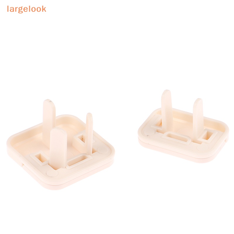 Set 5 Nắp Đậy Ổ Cắm Điện 2 / 3 Lỗ Hình Gấu Hoạt Hình Bảo Vệ An Toàn Cho Bé