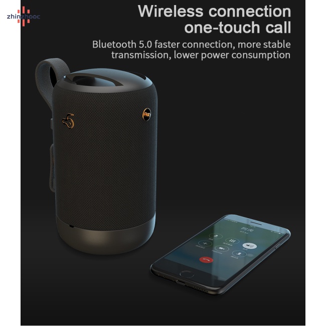 Loa Bluetooth Không Dây vip Siêu Trầm Chống Thấm Nước Nhiều Chế Độ Cho Xe Hơi / Máy Tính